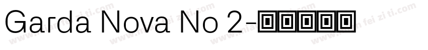 Garda Nova No 2字体转换